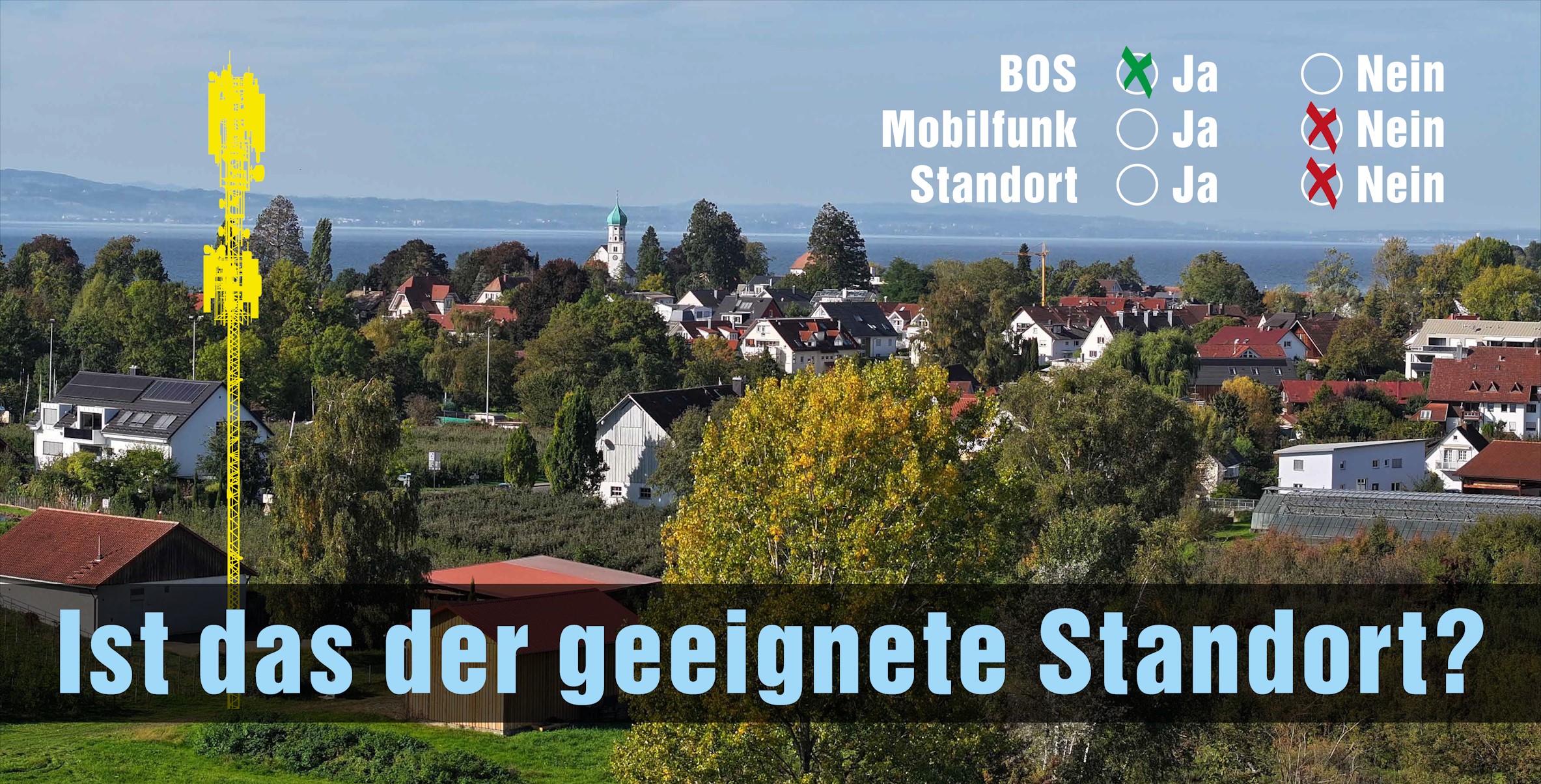 Kein Funkmast in Wasserburg